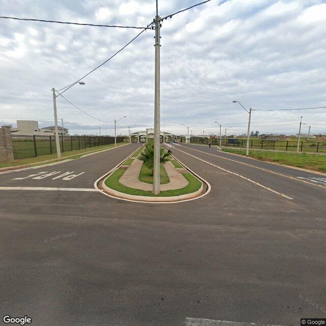 Imagem estática do "Street View" da localização