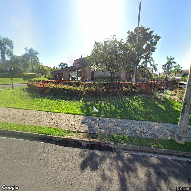 Imagem estática do "Street View" da localização