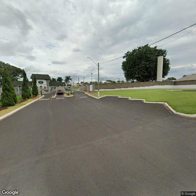 Imagem estática do "Street View" da localização