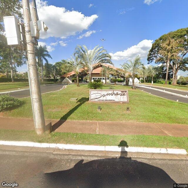 Imagem estática do "Street View" da localização