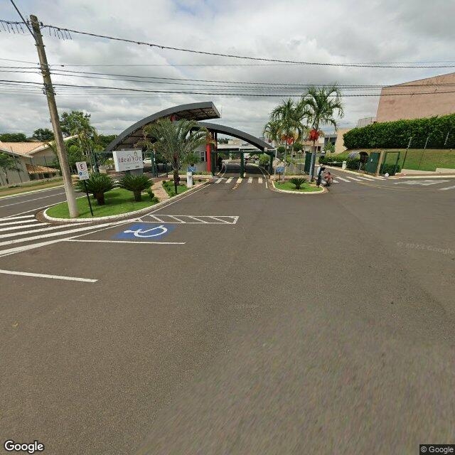 Imagem estática do "Street View" da localização