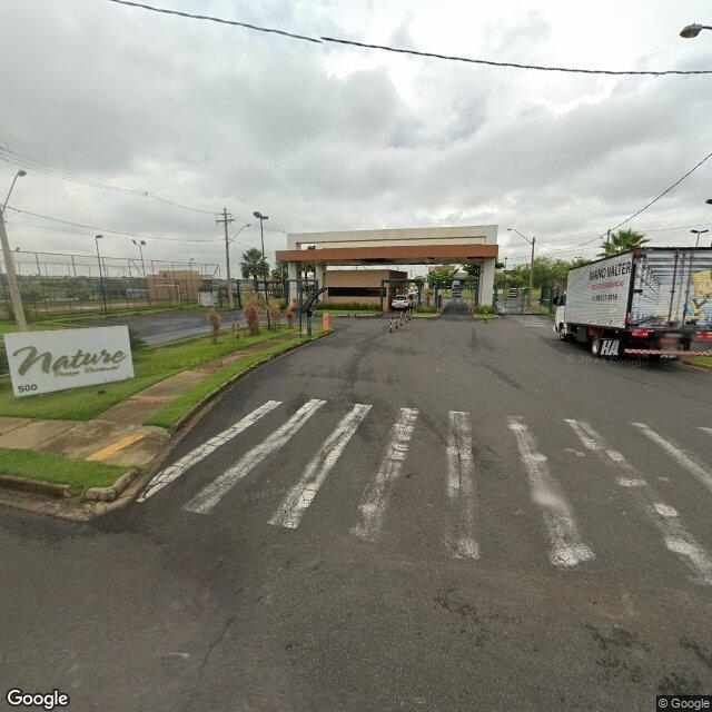 Imagem estática do "Street View" da localização