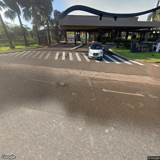 Imagem estática do "Street View" da localização