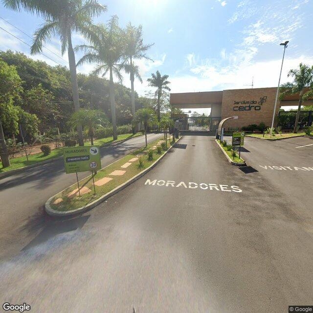 Imagem estática do "Street View" da localização