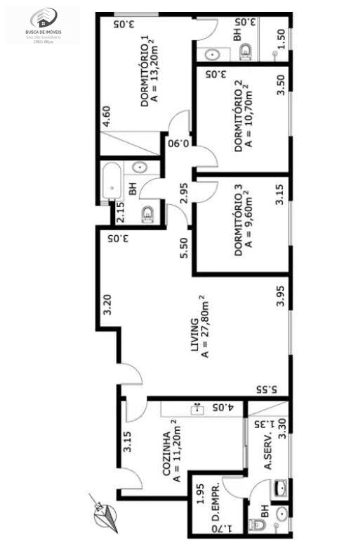 Apartamento à venda com 3 quartos, 112m² - Foto 21