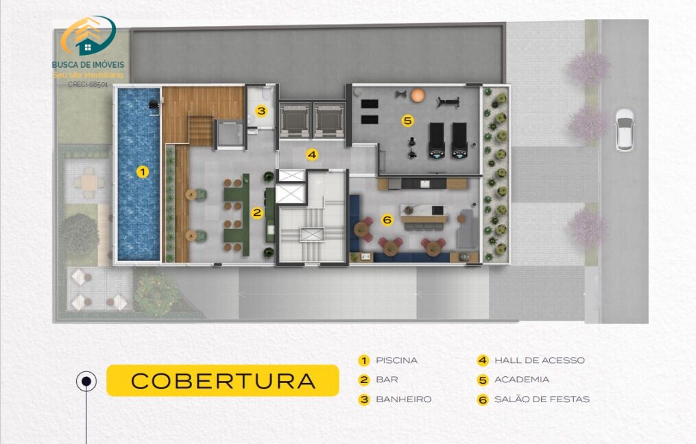 Apartamento à venda com 1 quarto, 24m² - Foto 12