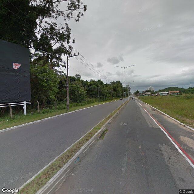 Imagem estática do "Street View" da localização