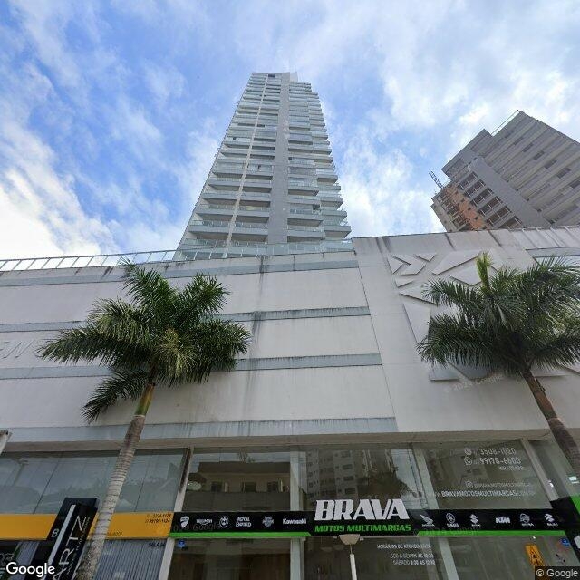 Imagem estática do "Street View" da localização