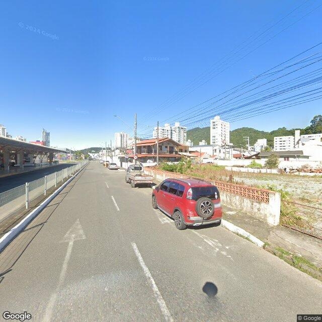 Imagem estática do "Street View" da localização