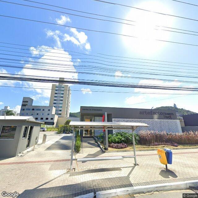 Imagem estática do "Street View" da localização