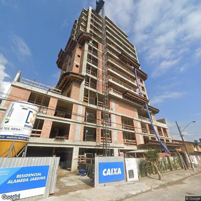 Imagem estática do "Street View" da localização