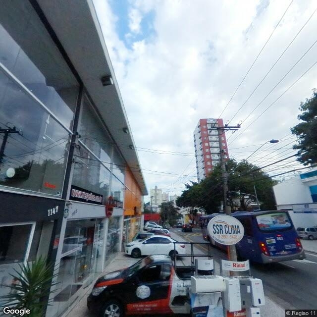 Imagem estática do "Street View" da localização