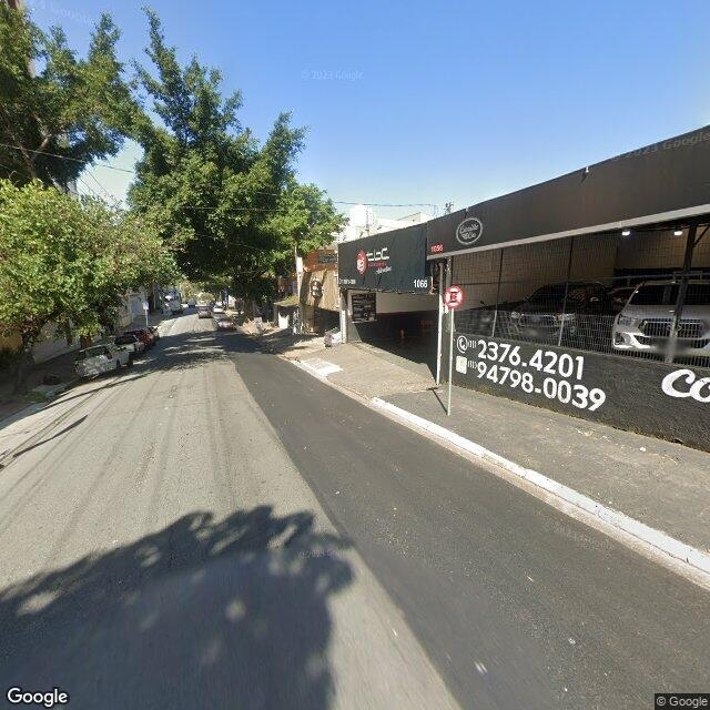 Imagem estática do "Street View" da localização