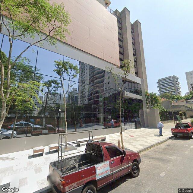 Imagem estática do "Street View" da localização