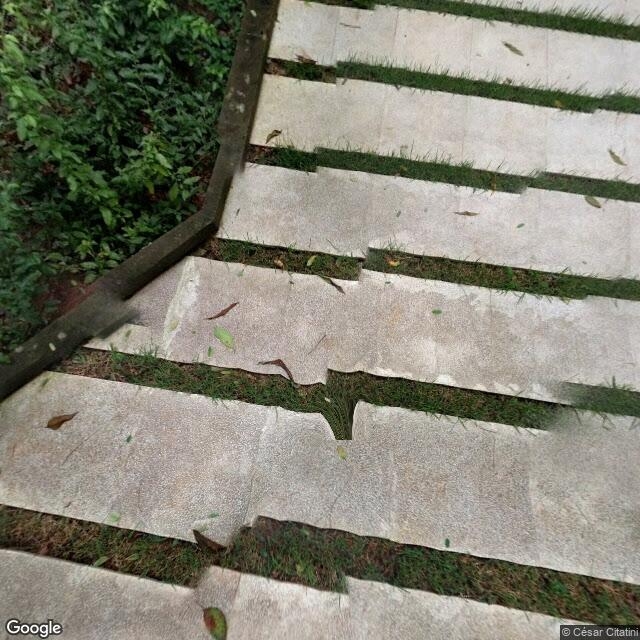 Imagem estática do "Street View" da localização