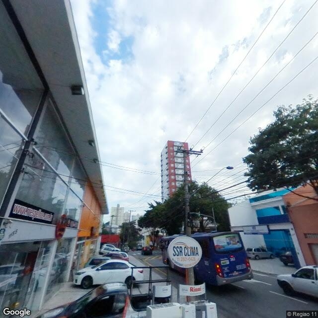 Imagem estática do "Street View" da localização