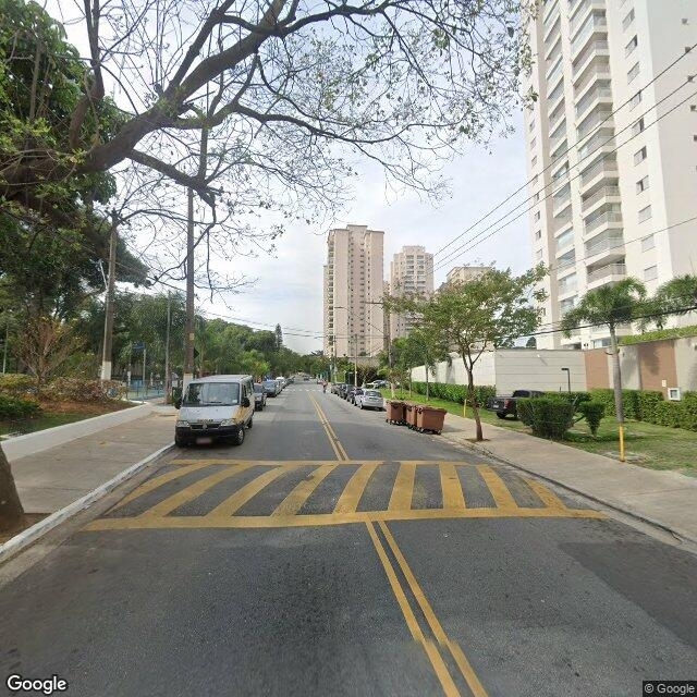 Imagem estática do "Street View" da localização