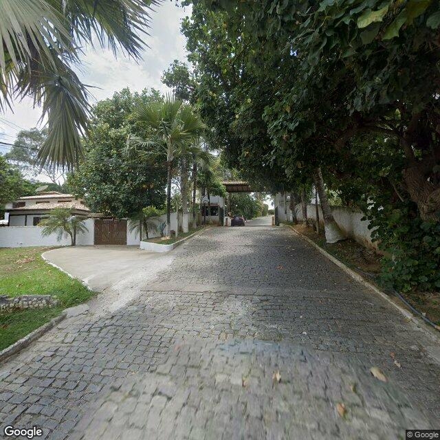 Imagem estática do "Street View" da localização