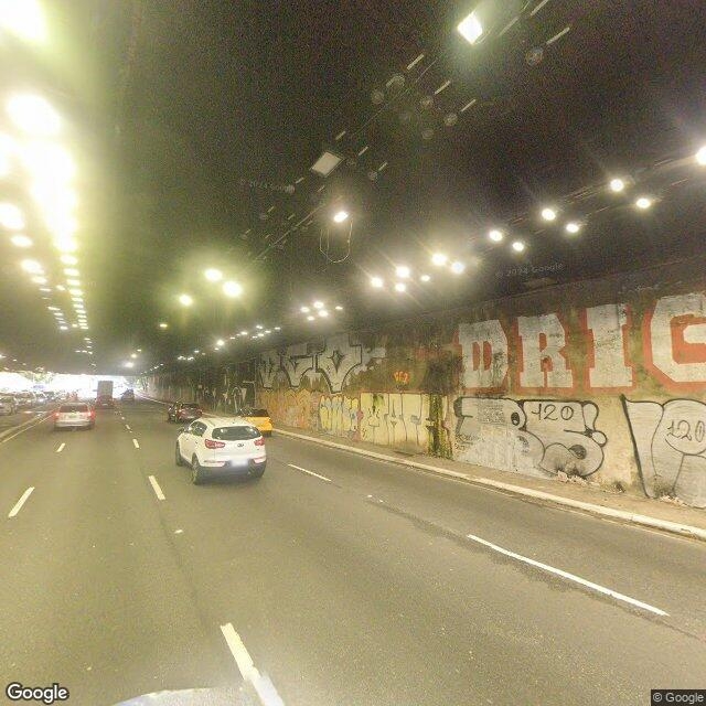 Imagem estática do "Street View" da localização
