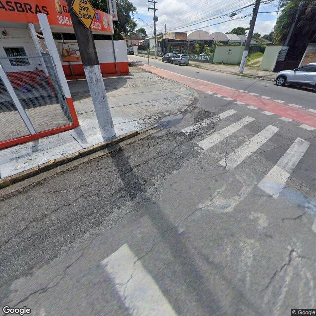 Imagem estática do "Street View" da localização