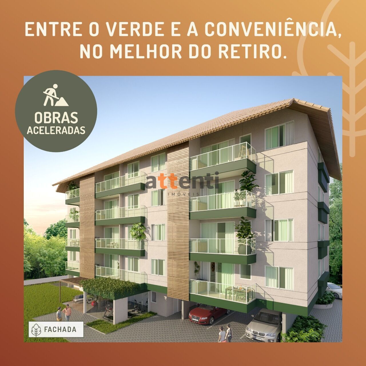 Apartamento à venda com 2 quartos, 68m² - Foto 1