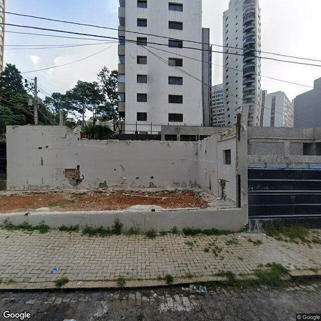 Imagem estática do "Street View" da localização