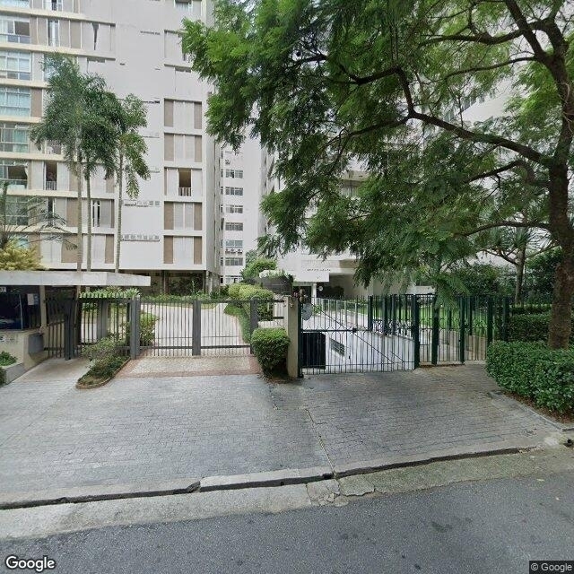 Imagem estática do "Street View" da localização