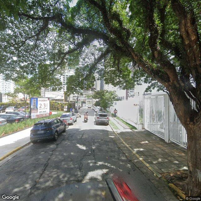 Imagem estática do "Street View" da localização