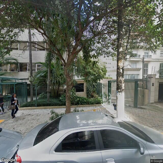 Imagem estática do "Street View" da localização