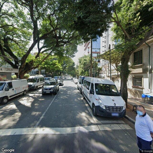 Imagem estática do "Street View" da localização