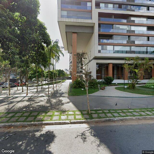 Imagem estática do "Street View" da localização