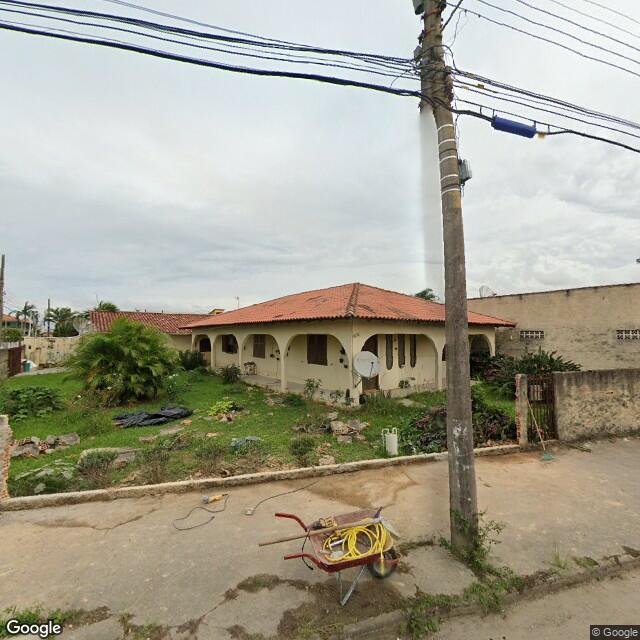 Imagem estática do "Street View" da localização