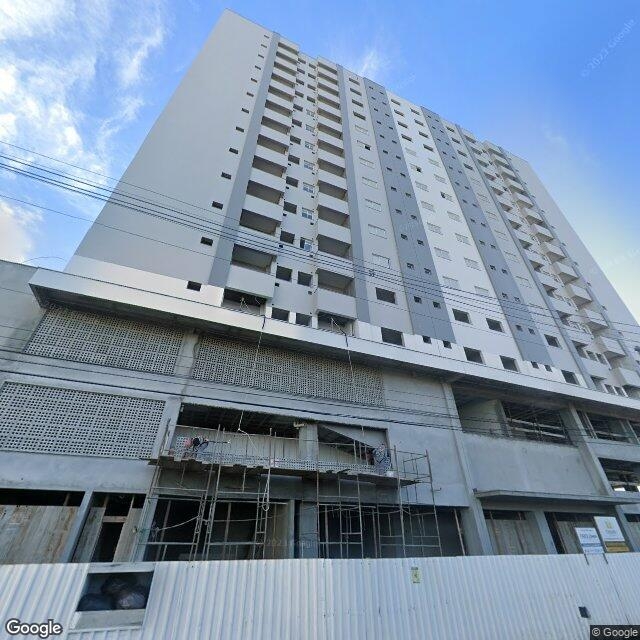 Imagem estática do "Street View" da localização