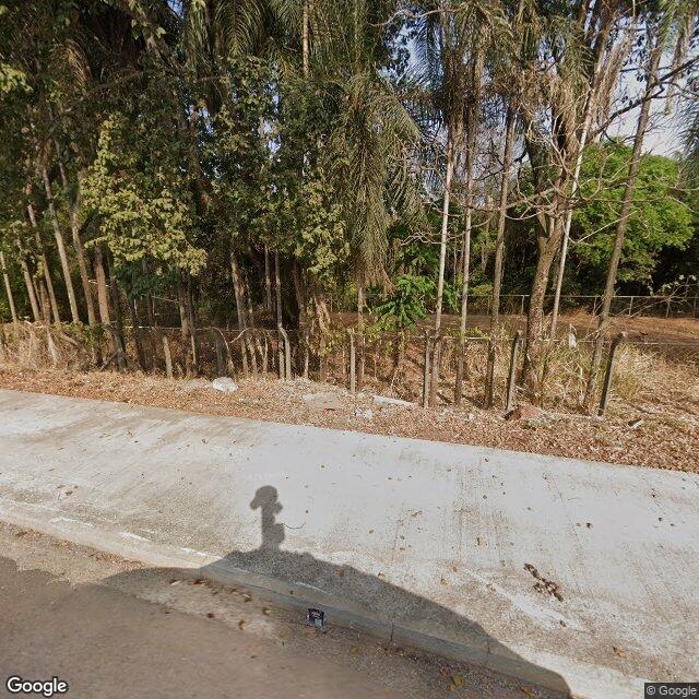 Imagem estática do "Street View" da localização