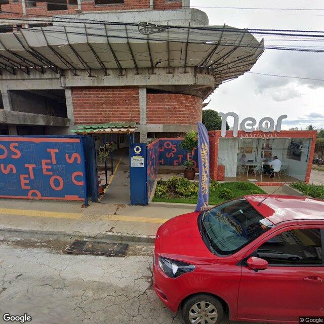 Imagem estática do "Street View" da localização