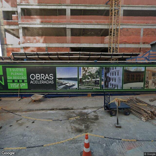 Imagem estática do "Street View" da localização