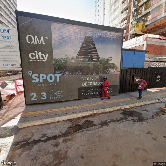 Imagem estática do "Street View" da localização