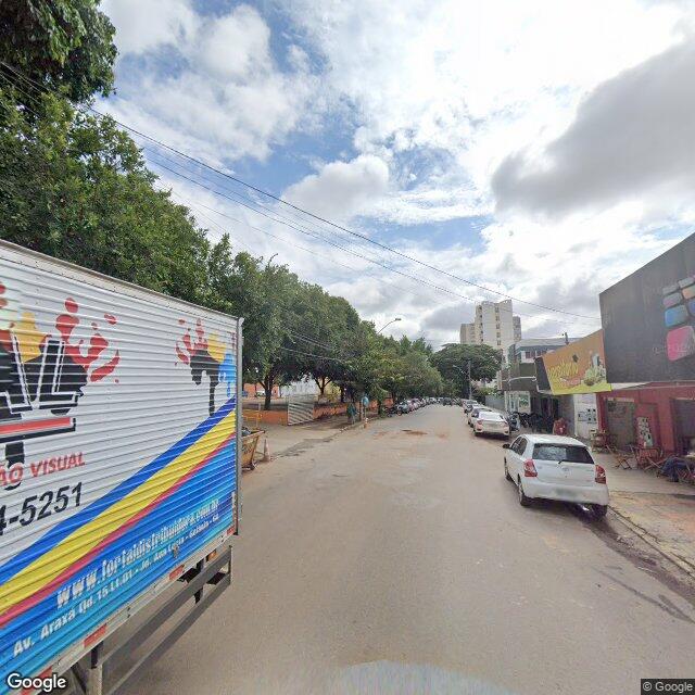 Imagem estática do "Street View" da localização