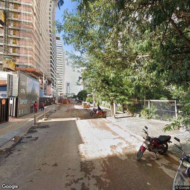 Imagem estática do "Street View" da localização
