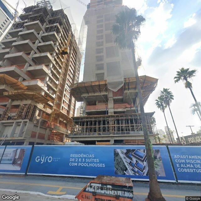 Imagem estática do "Street View" da localização