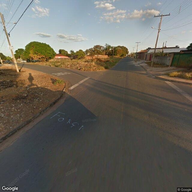 Imagem estática do "Street View" da localização