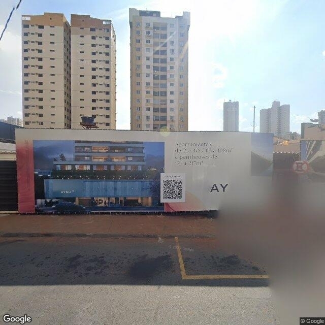 Imagem estática do "Street View" da localização