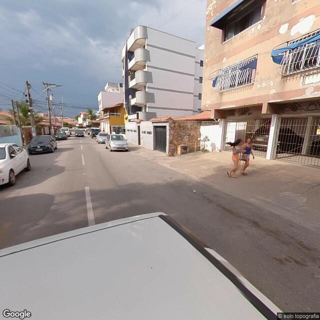 Imagem estática do "Street View" da localização