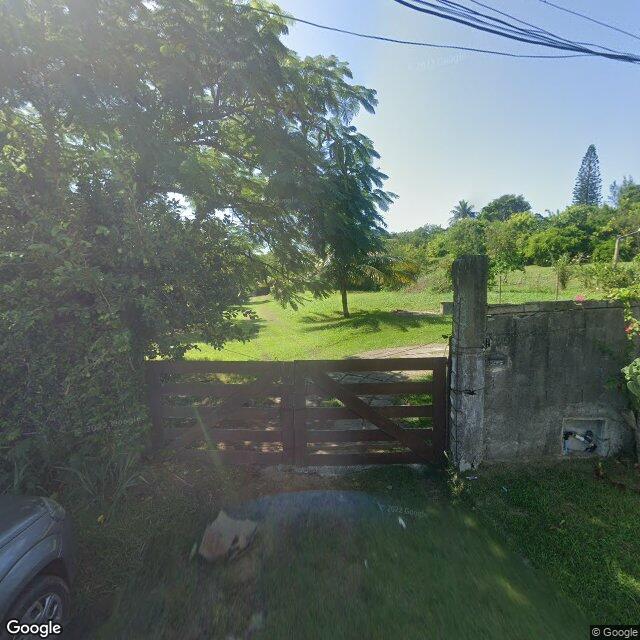 Imagem estática do "Street View" da localização