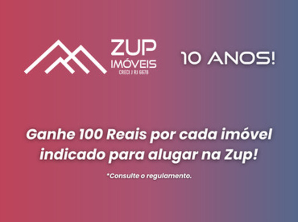 Indique imóveis para alugar na Zup e ganhe R$100 por cada imóvel alugado!