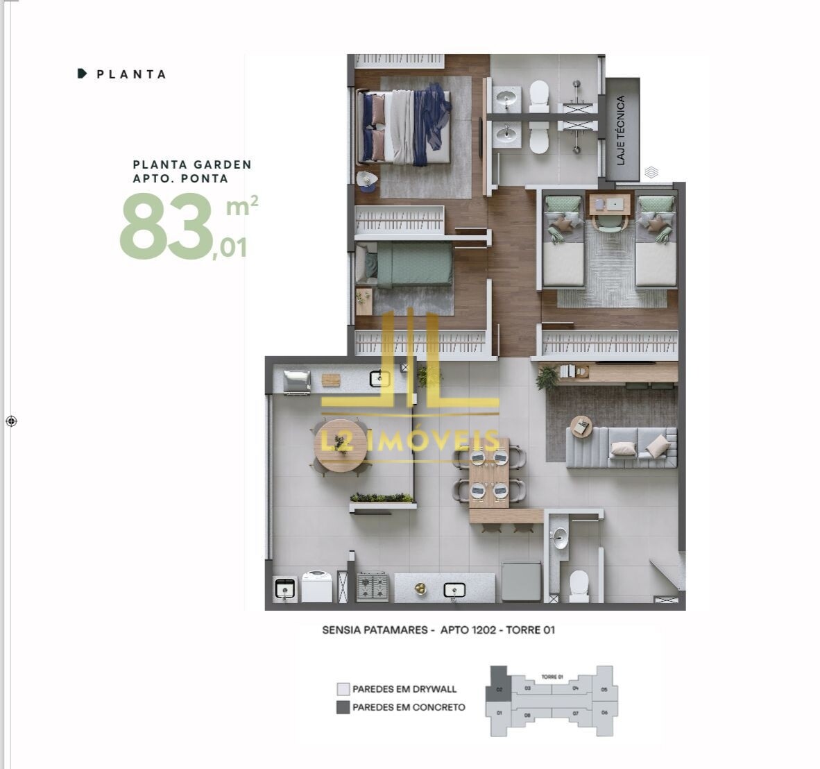 Apartamento - Patamares