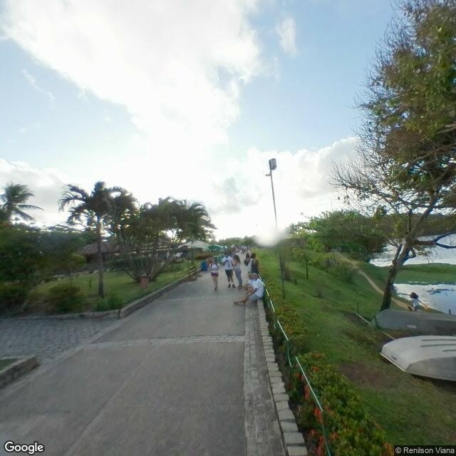 Imagem estática do "Street View" da localização