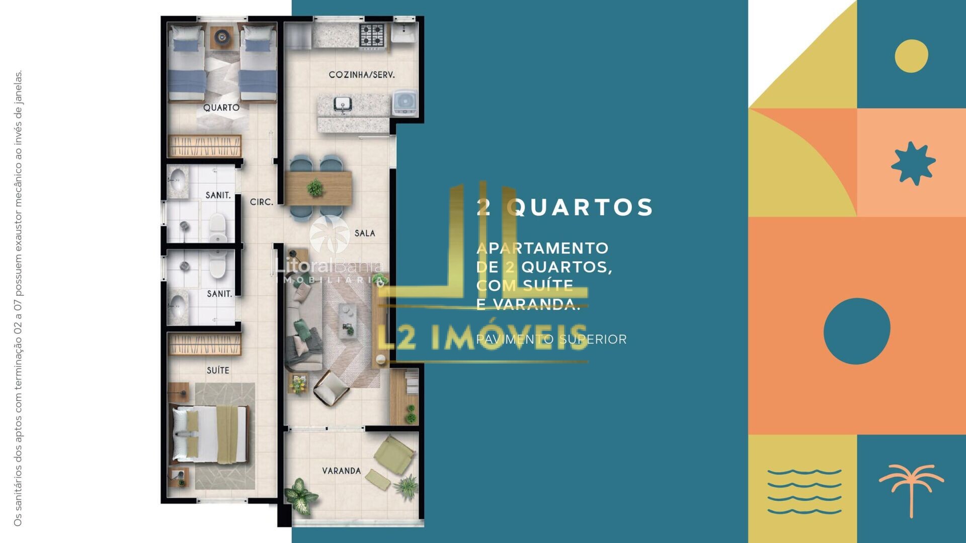 Apartamento à venda com 2 quartos, 68m² - Foto 13