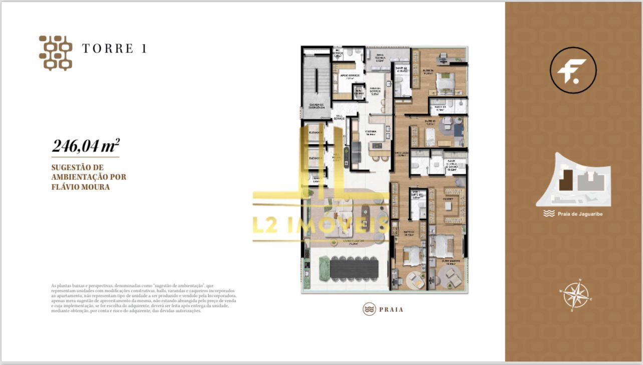 Apartamento à venda com 4 quartos, 220m² - Foto 18