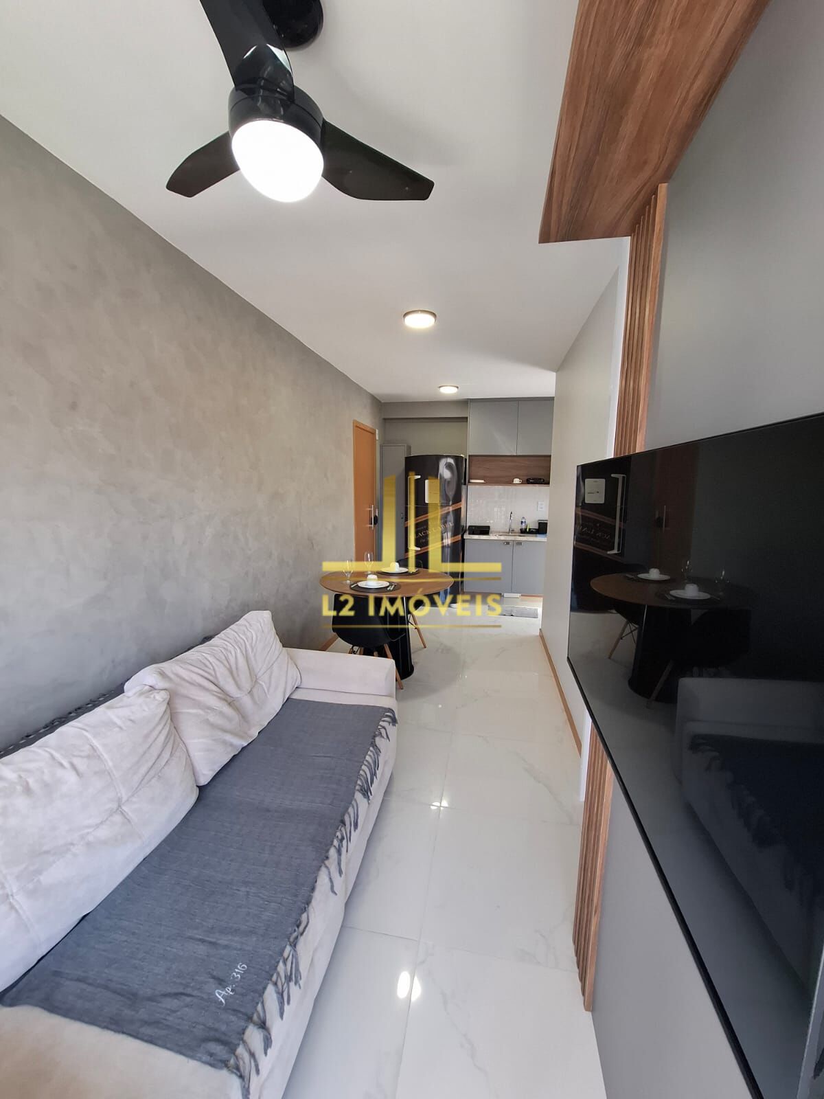 Apartamento à venda com 1 quarto, 34m² - Foto 1